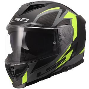 Integraal motorhelm LS2 FF818 Storm III Dynamo zwart-geel