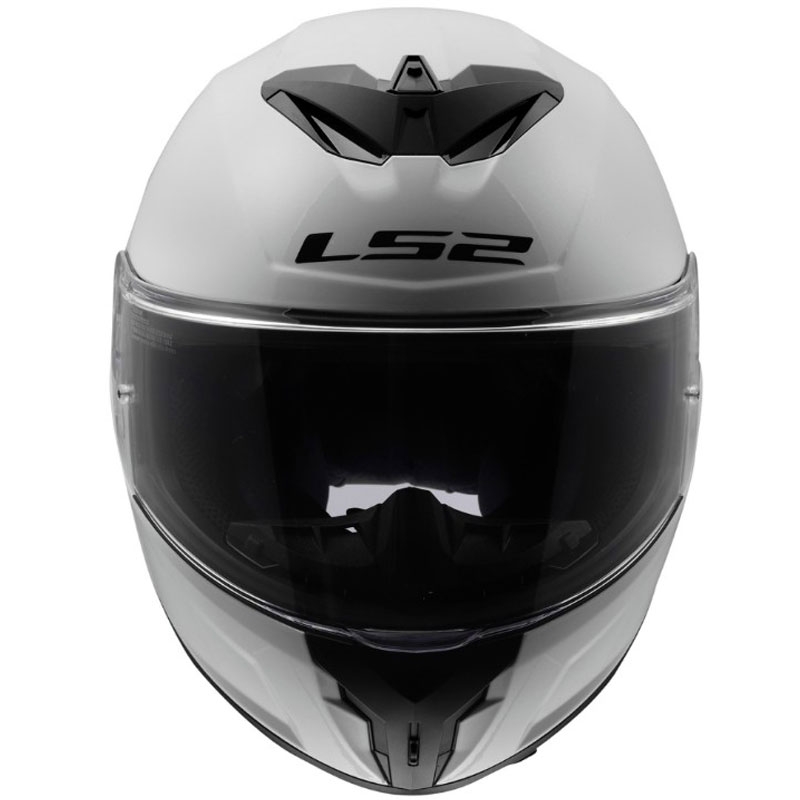 Integraal motorhelm LS2 FF820 Rapid III Solid glanzend wit