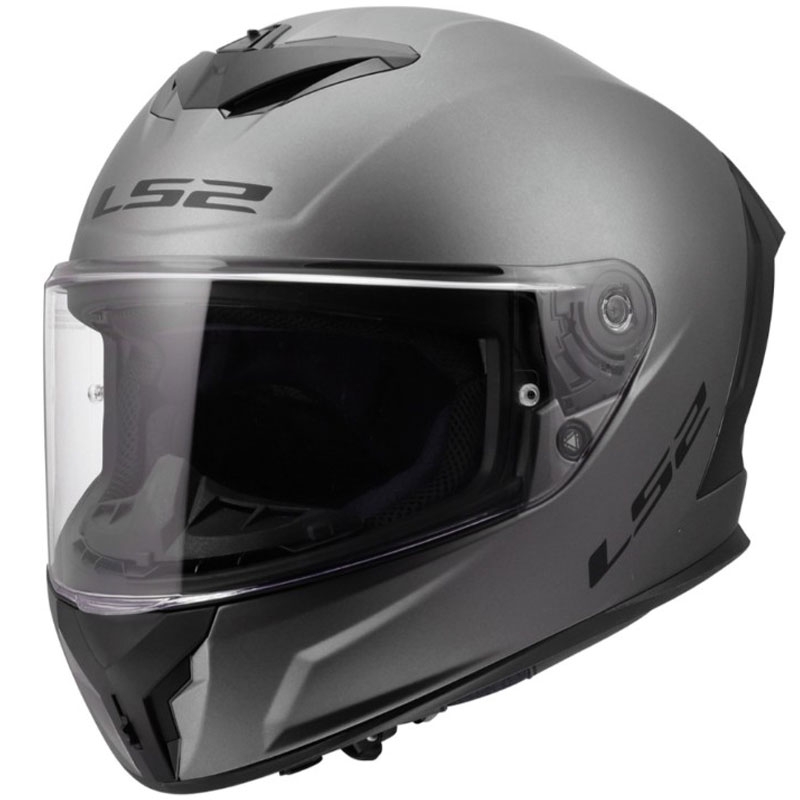 LS2 FF820 Rapid III Solid integraal motorhelm mat titanium