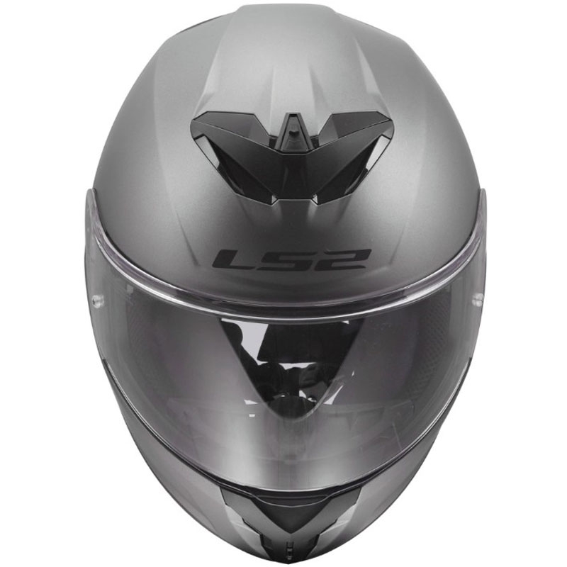 LS2 FF820 Rapid III Solid integraal motorhelm mat titanium
