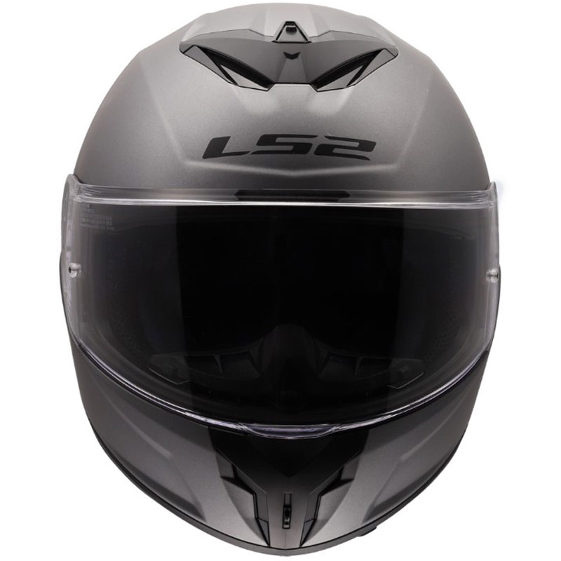 LS2 FF820 Rapid III Solid integraal motorhelm mat titanium