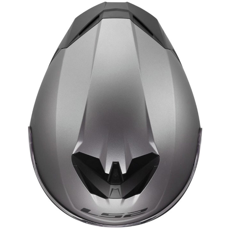LS2 FF820 Rapid III Solid integraal motorhelm mat titanium