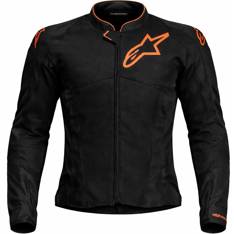 Alpinestars Viper Air V4 motorjack zwart-fluo rood