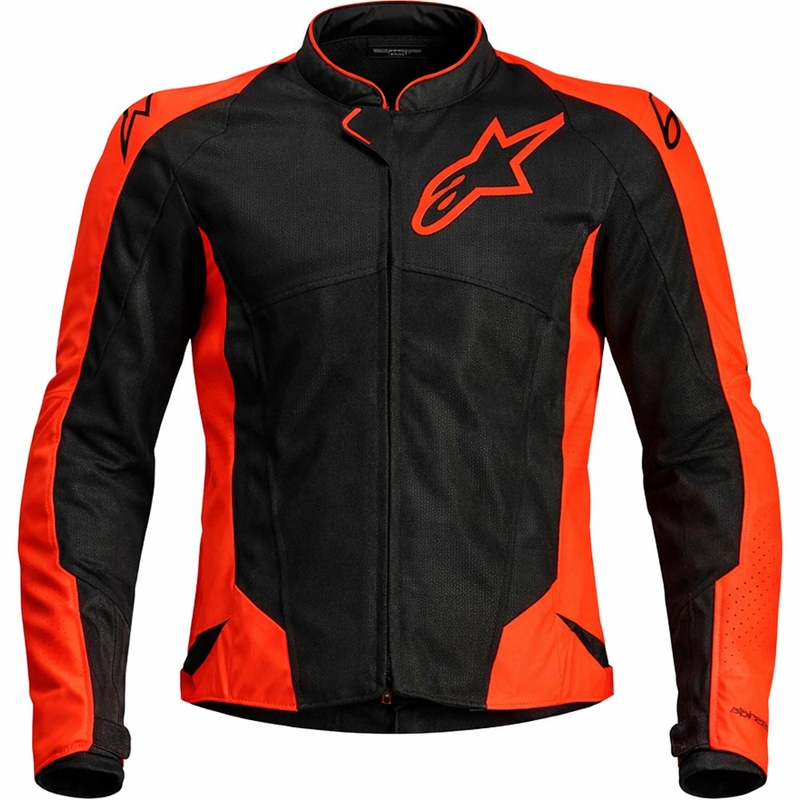 Motorjack Alpinestars Viper Air V4 fluo rood-zwart