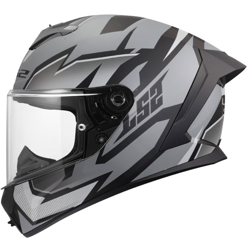 Integraal motorhelm LS2 FF820 Rapid III Xtrem matzwart-grijs