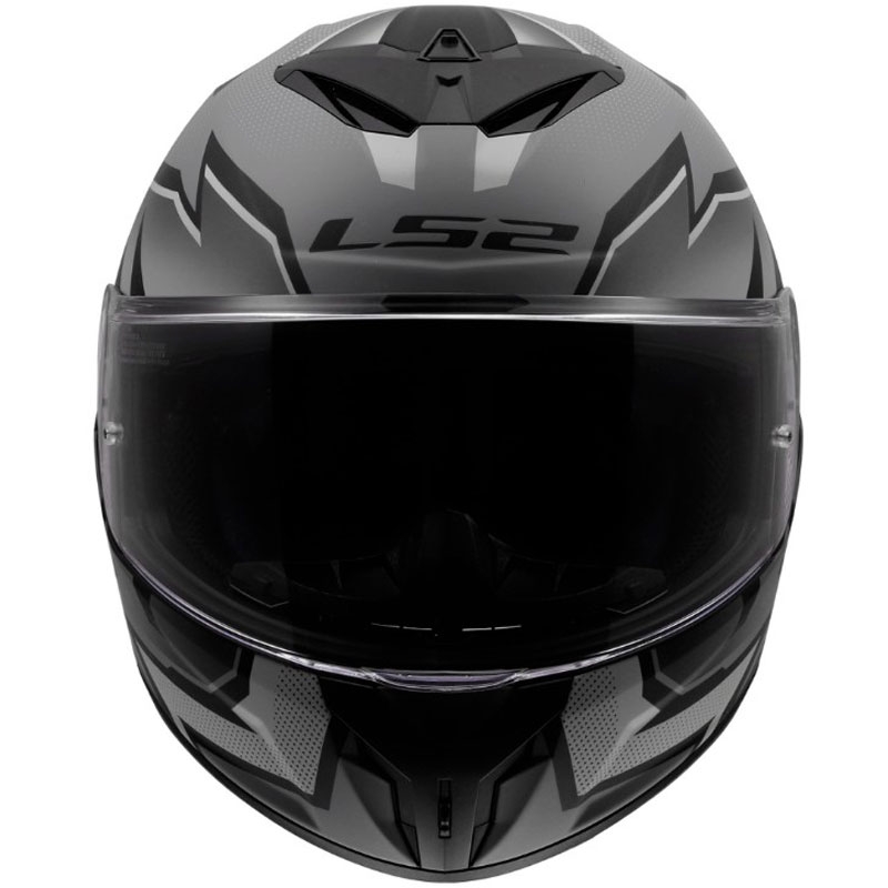 Integraal motorhelm LS2 FF820 Rapid III Xtrem matzwart-grijs
