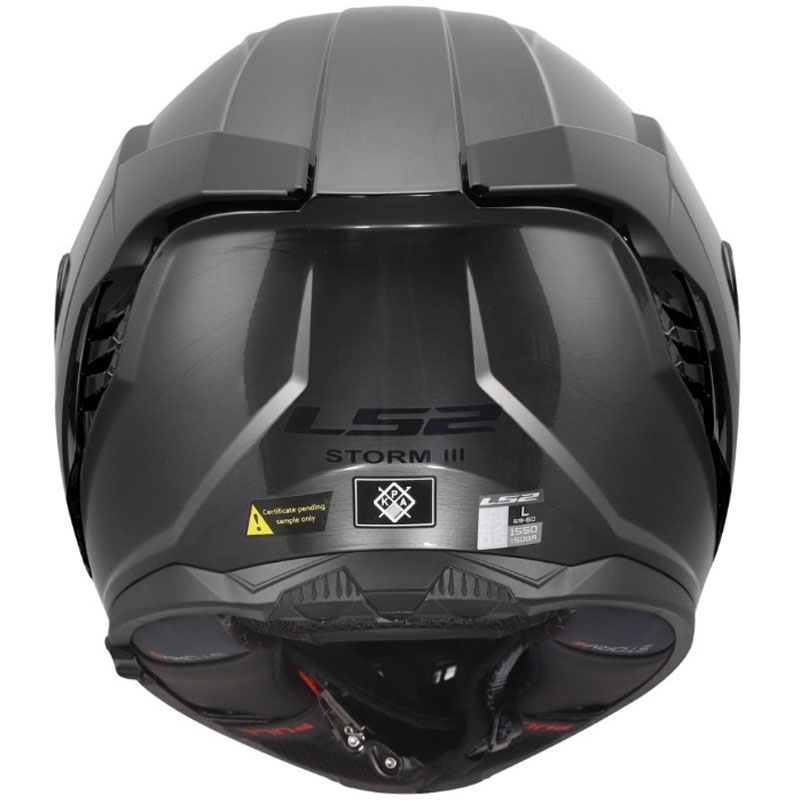 Integraal motorhelm LS2 FF818 Storm III Jeans titanium