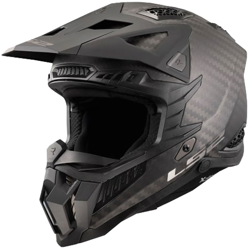 Motorcrosshelm LS2 MX703 C X-FORCE CARBON matzwart