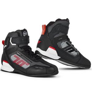 Motorlaarzen SEVENTY DEGREES SD-BR2 Veloce zwart-rood