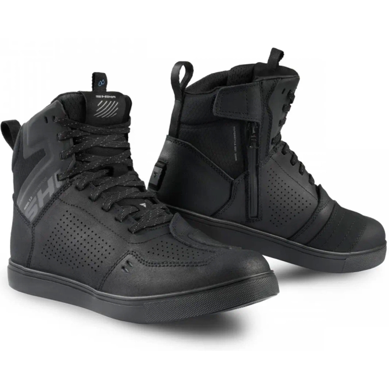 Shima Rebel 2.0 WP motorlaarzen zwart