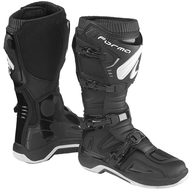 Forma Traction motorlaarzen zwart