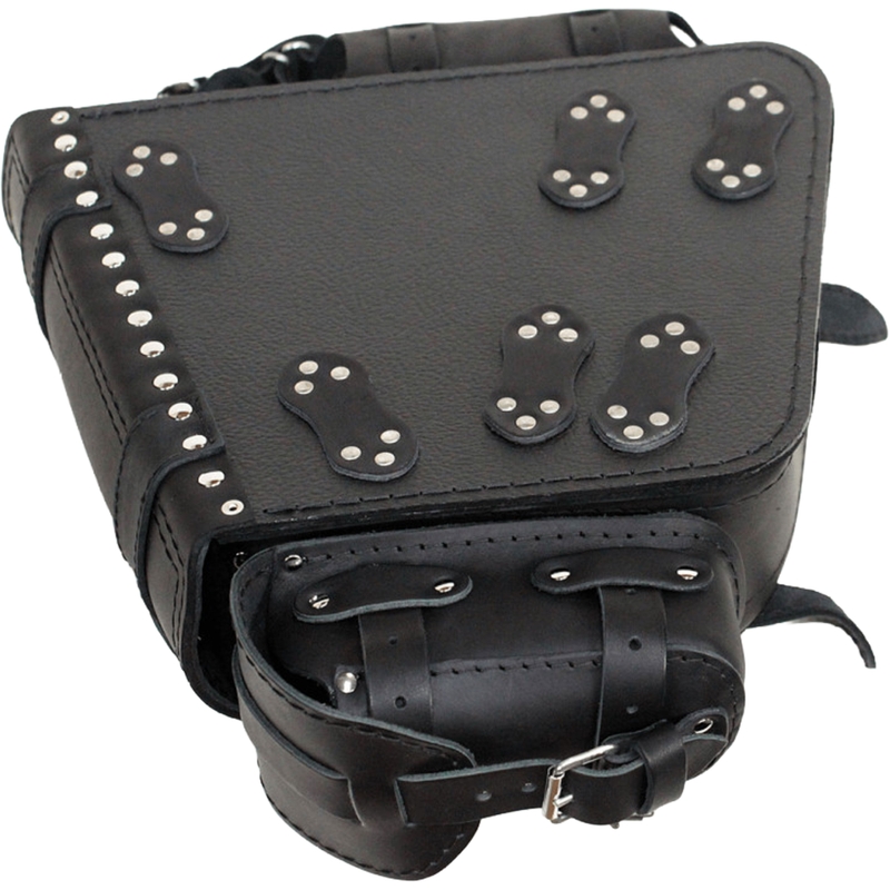 Leren motortas RSA S49 HD Softail zwart