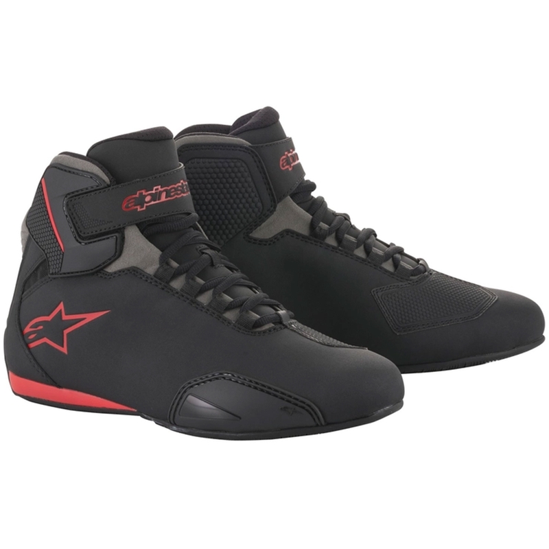 Alpinestars Sector zwart en rode motorlaarzen
