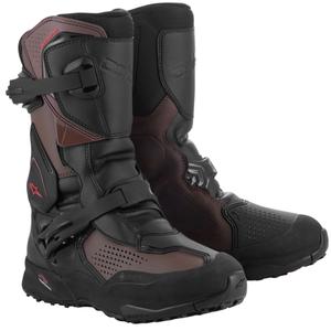 Alpinestars XT-8 GORE-TEX zwarte en bruine motorlaarzen