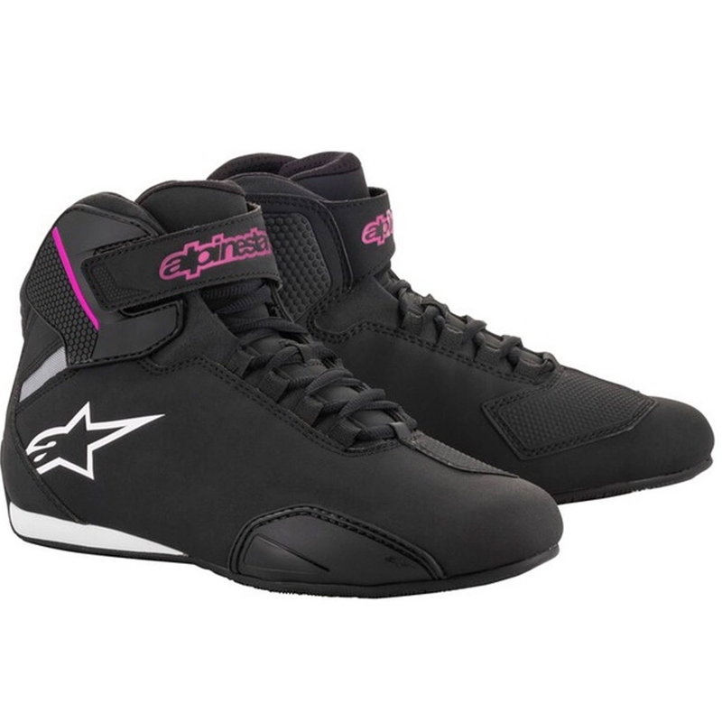 Alpinestars Stella Sektor dames motorlaarzen zwart-paars