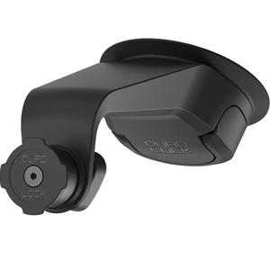 Quad Lock® zuignapvoet voor voorruit/dashboard, zwart