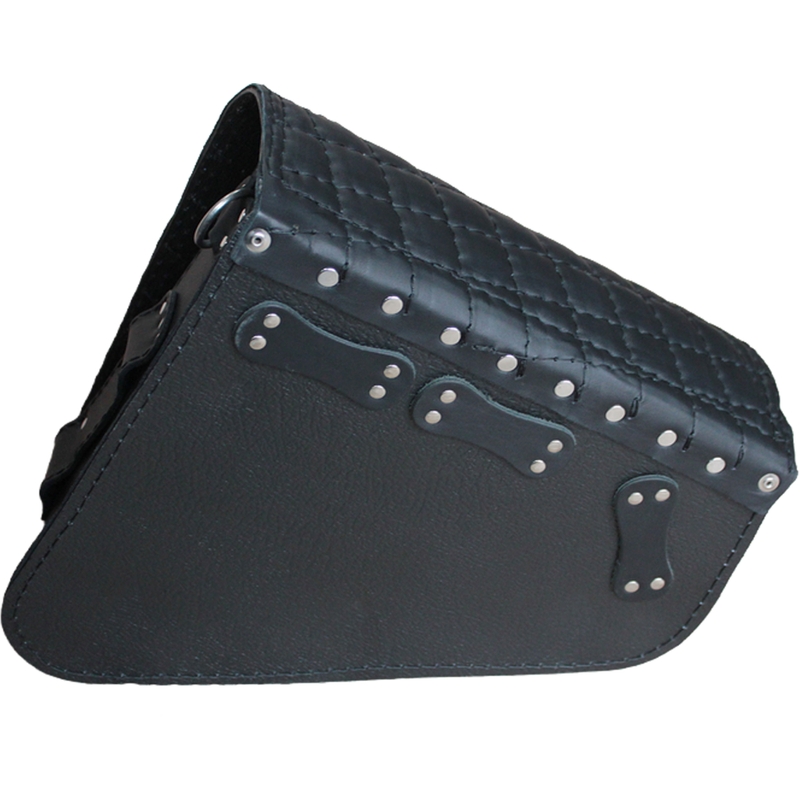 Leren motortas RSA S571 zwart