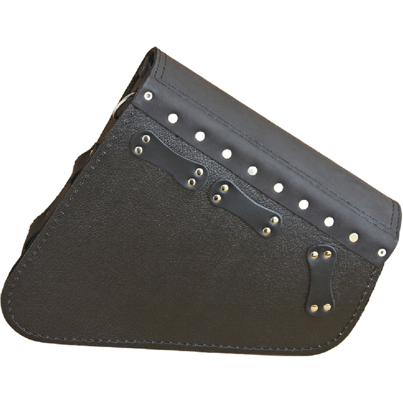 Leren motortas RSA S571 Punisher HD Sportster zwart