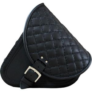 Leren motortas RSA S592 HD Softtail zwart