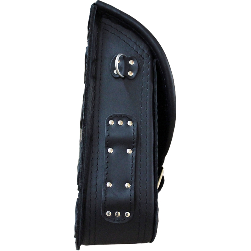 Leren motortas RSA S592 HD Softtail zwart