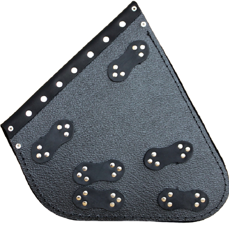 Leren motortas RSA S63 Punisher zwart