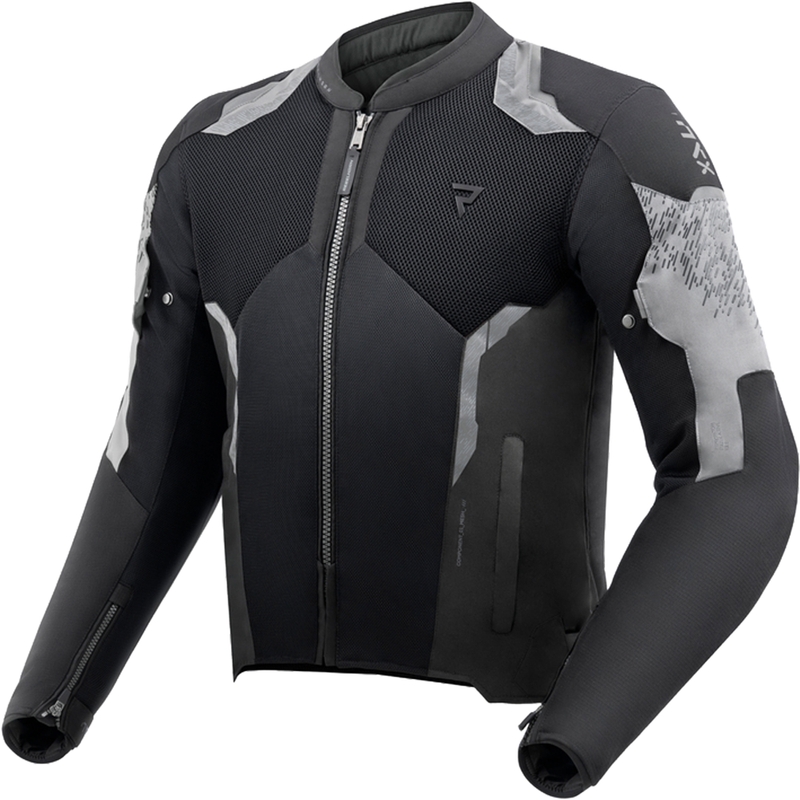 Rebelhorn Jax zwart en grijs motorjack