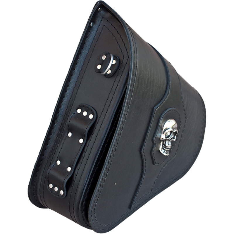 Leren motortas RSA S637 HD Softail zwart