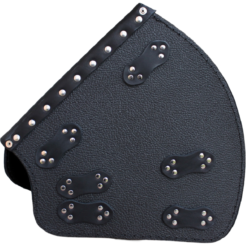Leren motortas RSA S641 Punisher HD Softail zwart