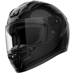 SENA Phantom integraal motorhelm met mesh headset, glanzend zwart
