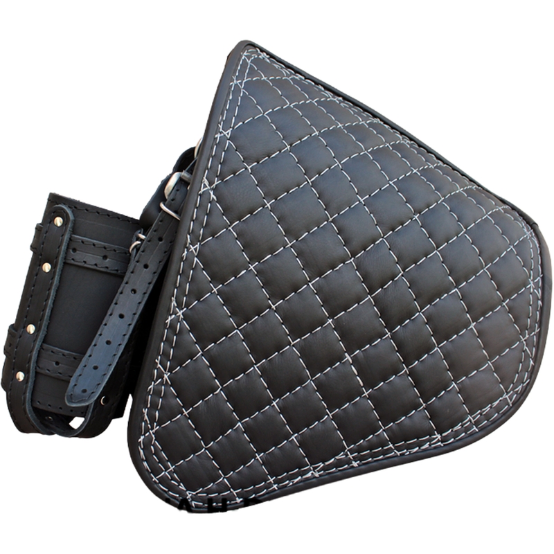 Leren motortas RSA S63 HD Softail zwart