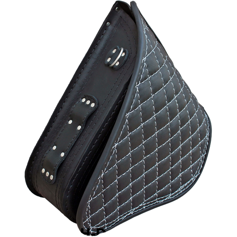Leren motortas RSA S63 HD Softail zwart