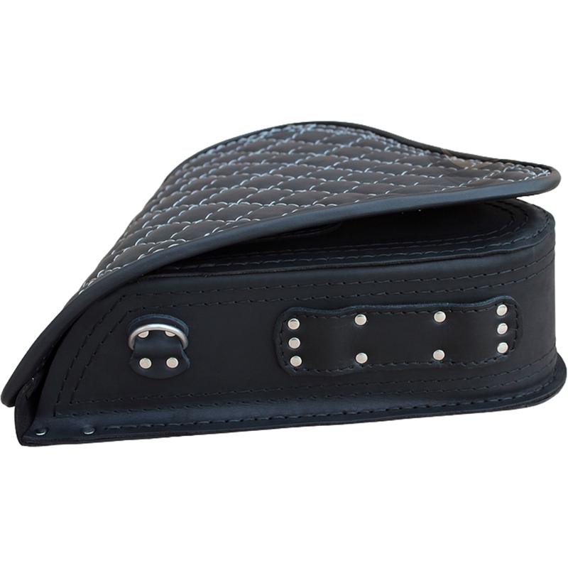 Leren motortas RSA S63 HD Softail zwart