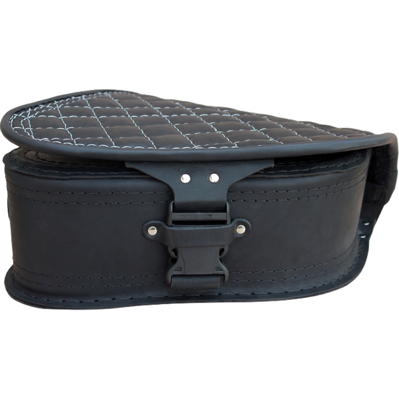 Leren motortas RSA S63 HD Softail zwart