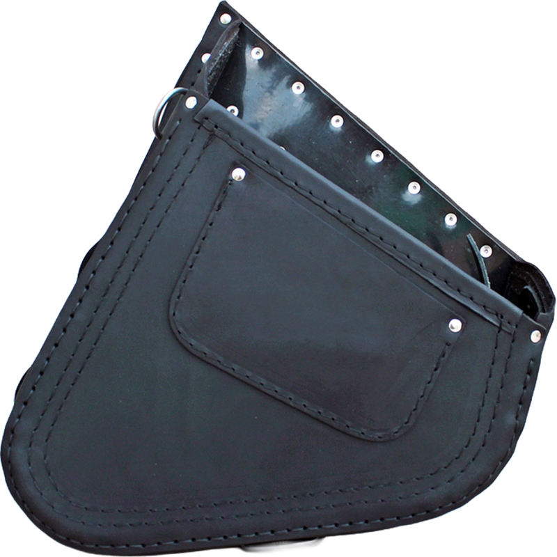 Leren motortas RSA S63 HD Softail zwart