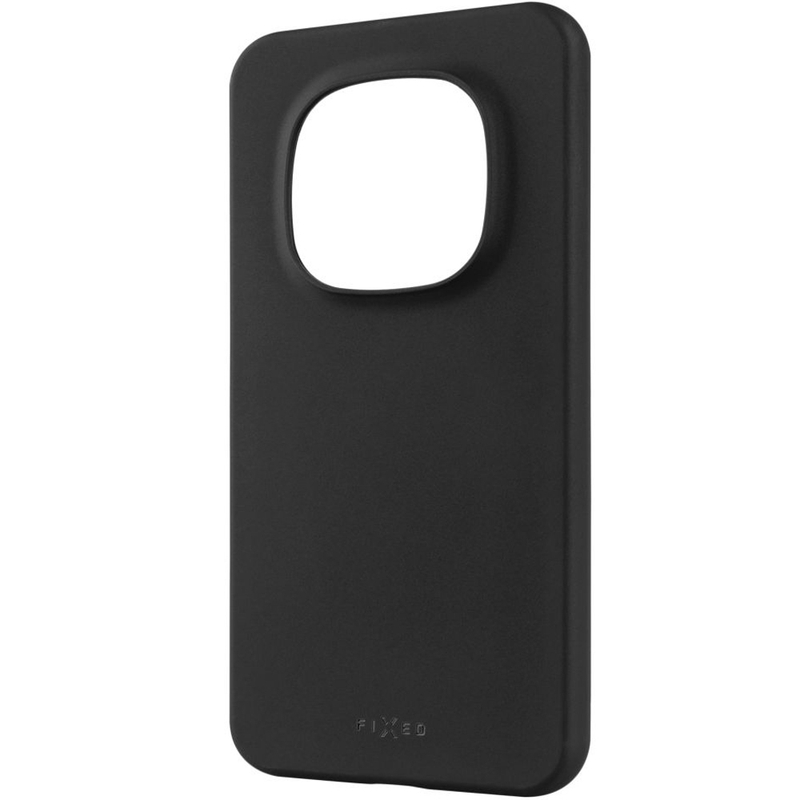 FIXED Story rubberen achterkant telefoonhoesje voor Xiaomi Redmi Note 15 Pro 5G zwart