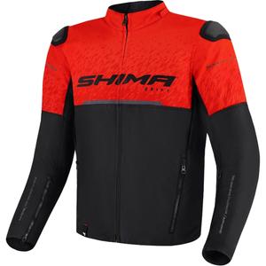 Motorjas Shima Drift zwart-rood