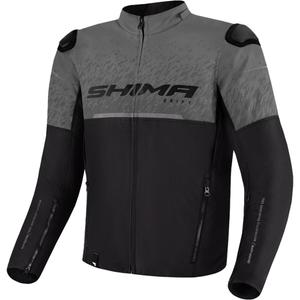 Motorjas Shima Drift zwart-grijs