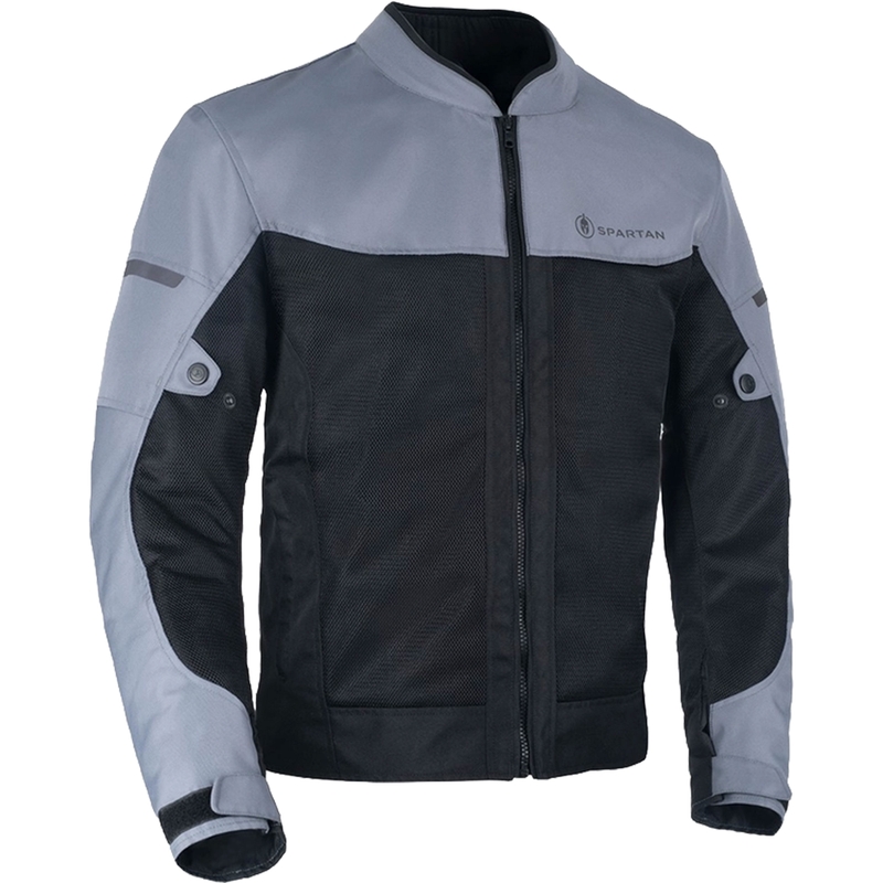 Oxford Spartan Air motorjas grijs-zwart