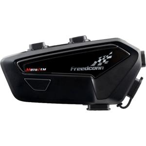 Bluetooth intercom FreedConn FX PRO Mesh MotoZem zwart