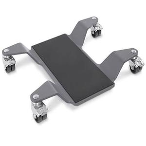 HD mobiele onderlegger onder Q-Tech hoofdstandaard zwart