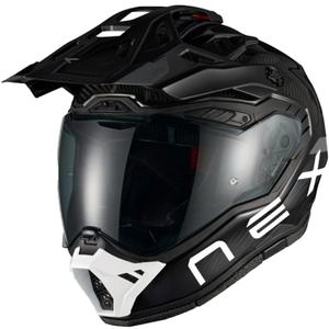 Enduro motorhelm Nexx X.Rally FIM Racing 2 Carbon zwart-wit