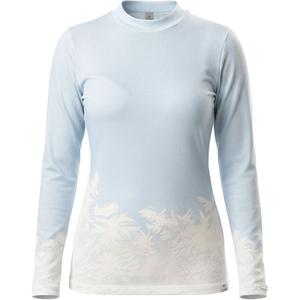 Dames thermoshirt nanosilver® Frozen blauw en wit