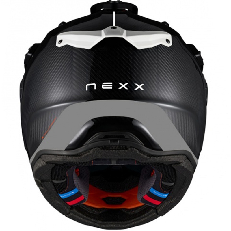 Enduro motorhelm Nexx X.Rally FIM Racing 2 Carbon zwart-wit