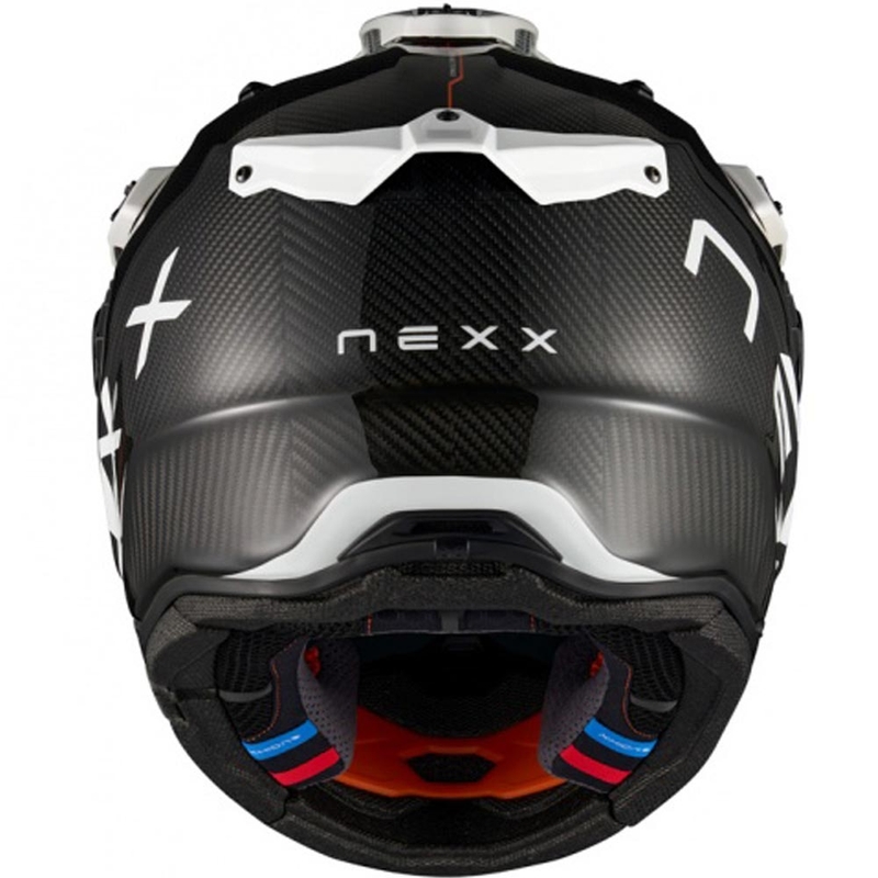 Enduro motorhelm Nexx X.Rally Gravix Carbon zwart-wit