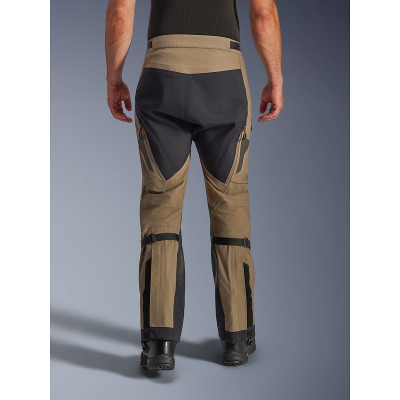 Alpinestar Nazca 3L Gore-Tex PRO motorbroek lichtbruin-zwart