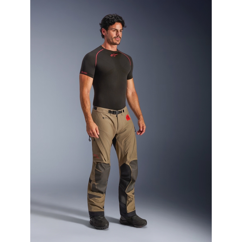 Alpinestar Nazca 3L Gore-Tex PRO motorbroek lichtbruin-zwart