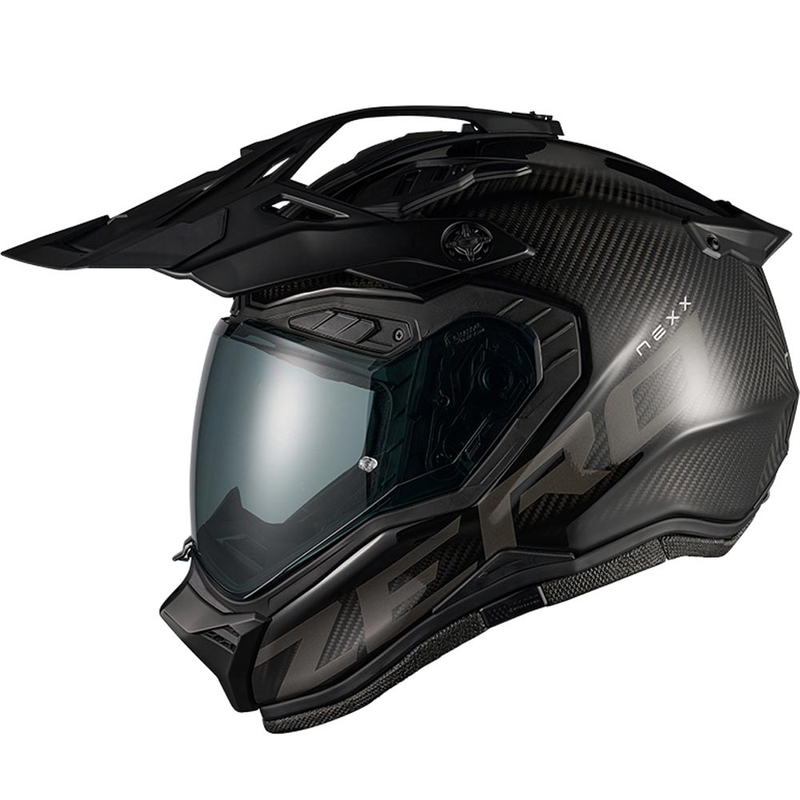 Enduro motorhelm Nexx X.Rally Zero PRO Carbon zwart