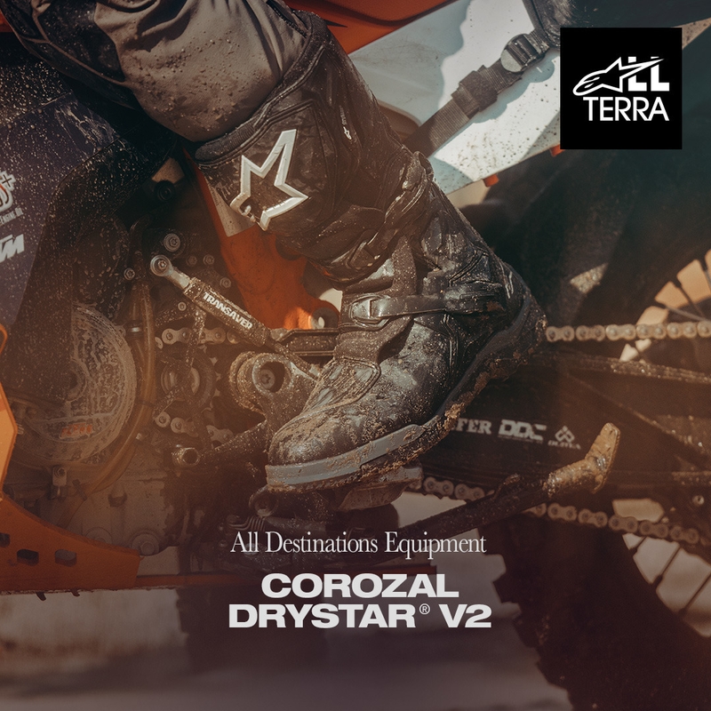 Alpinestars Corozal V2 Adventure Drystar motorlaarzen zwart