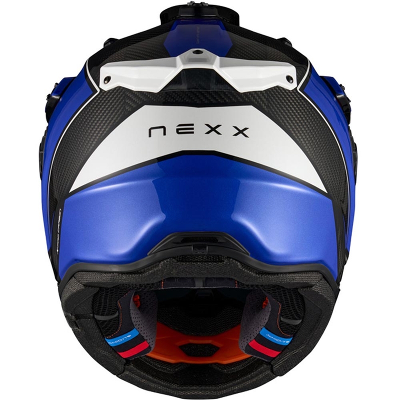 Enduro motorhelm Nexx X.Rally Raid blauw-wit