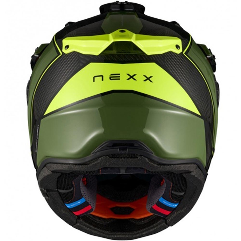 Enduro motorhelm Nexx X.Rally Raid groen-fluor geel